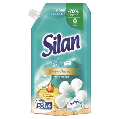 Silan avi konc 54dáv/594ml Fresh Ocean - Drogerie Prací prostředky Aviváže